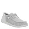 Heydude Mens Wally Slip On Sneaker - White