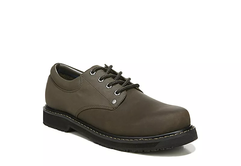 Dr. Scholls Work Mens Harrington Ii Slip Resistant Work Shoe - Chocolate 1 Dr. Scholls Work Mens Harrington Ii Slip Resistant Work Shoe - Chocolate