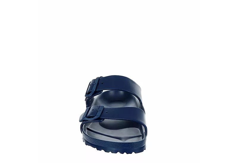 Birkenstock Mens Arizona Essentials Slide Sandal - Navy 3 Birkenstock Mens Arizona Essentials Slide Sandal - Navy - Image 3