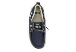 Reef Mens Swellsole Pier Boat Shoe - Navy -Fashion Shoe Store US 01 502367 05
