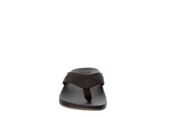 Reef Mens Cushion Spring Lux Flip Flop Sandal - Brown -Fashion Shoe Store US 01 502372 02
