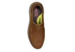 Skechers Mens Slip-ins Parson Slip On Sneaker - Brown 10 Skechers Mens Slip-ins Parson Slip On Sneaker - Brown -Fashion Shoe Store US 01 502402 03