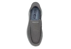Skechers Mens Slip-ins Parson Slip On Sneaker - Grey -Fashion Shoe Store US 01 502403 05