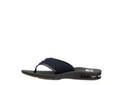 Reef Mens Fanning Flip Flop Sandal - Navy -Fashion Shoe Store US 01 502408 03