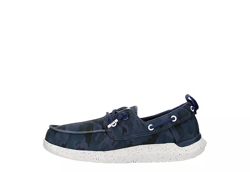 Reef Mens Swellsole Pier Boat Shoe - Navy 4 Reef Mens Swellsole Pier Boat Shoe - Navy - Image 4