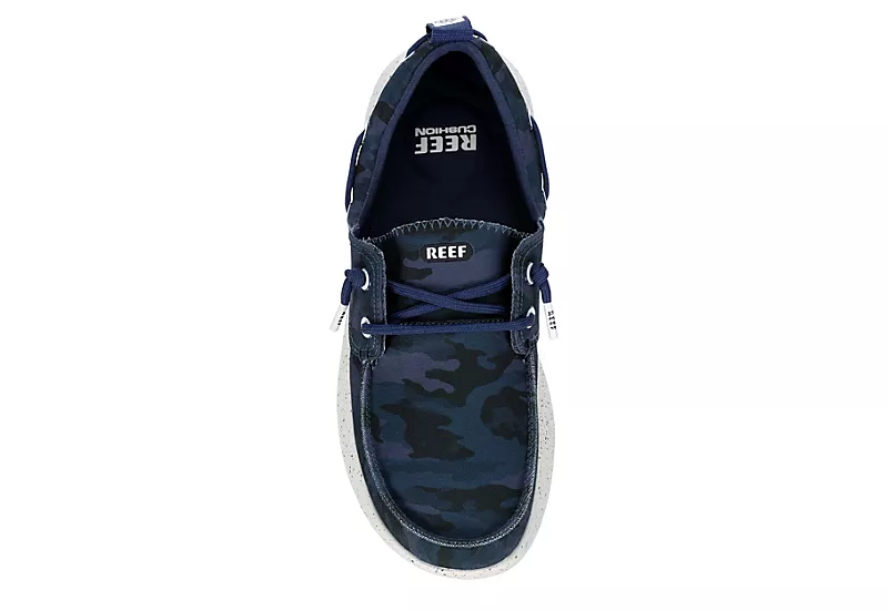 Reef Mens Swellsole Pier Boat Shoe - Navy 6 Reef Mens Swellsole Pier Boat Shoe - Navy - Image 6