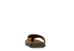 Franco Fortini Mens Newport Flip Flop Sandal - Tan 11 Franco Fortini Mens Newport Flip Flop Sandal - Tan -Fashion Shoe Store US 01 502429 04