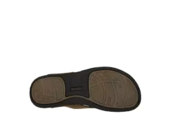Franco Fortini Mens Newport Flip Flop Sandal - Tan 13 Franco Fortini Mens Newport Flip Flop Sandal - Tan -Fashion Shoe Store US 01 502429 06