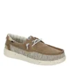 Heydude Mens Welsh Boat Shoe - Tan