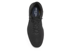 Cole Haan Mens Grand Hiker Waterproof Lace-up Boot - Black -Fashion Shoe Store US 01 502452 03