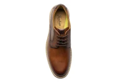 Florsheim Mens Norwalk Plain Toe Oxford - Cognac -Fashion Shoe Store US 01 502665 05