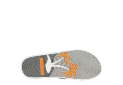 Margaritaville Mens Palm Flip Flop Sandal - Grey -Fashion Shoe Store US 01 502736 06