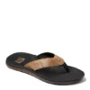 Reef Mens Santa Ana Flip Flop Sandal - Black