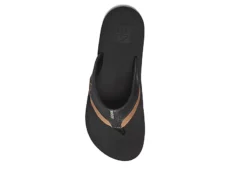 Reef Mens Cushion Dawn Flip Flop Sandal - Black 9 Reef Mens Cushion Dawn Flip Flop Sandal - Black -Fashion Shoe Store US 01 502844 02