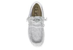 Heydude Mens Wally Slip On Sneaker - White -Fashion Shoe Store US 01 511177 05