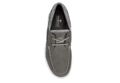 Margaritaville Mens Steady Boat Shoe - Grey -Fashion Shoe Store US 01 520042 05