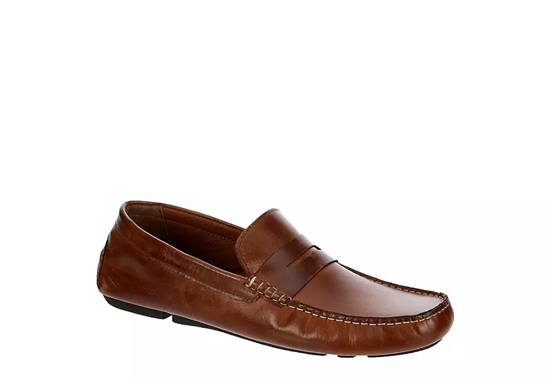 Franco Fortini Mens Daven Penny Loafer Oxford - Cognac 1 Franco Fortini Mens Daven Penny Loafer Oxford - Cognac