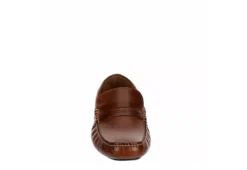 Franco Fortini Mens Daven Penny Loafer Oxford - Cognac 9 Franco Fortini Mens Daven Penny Loafer Oxford - Cognac -Fashion Shoe Store US 01 524048 02