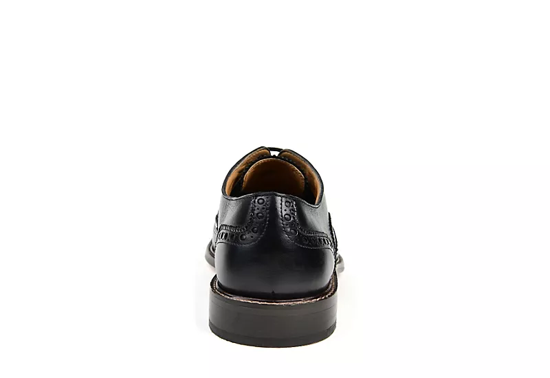 Thomas & Vine Mens Franklin Wingtip Oxford - Black 5 Thomas & Vine Mens Franklin Wingtip Oxford - Black - Image 5