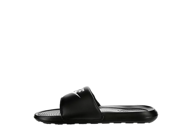 Nike Mens Victori One Slide Sandal - Black 4 Nike Mens Victori One Slide Sandal - Black - Image 4
