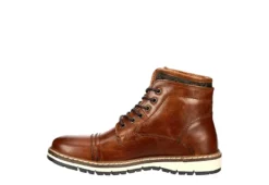 Franco Fortini Mens Blake Lace-up Boot - Cognac -Fashion Shoe Store US 01 561053 03