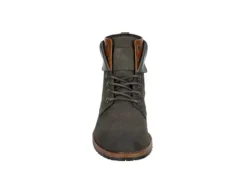 Restoration Mens Crush Lace-up Boot - Grey 9 Restoration Mens Crush Lace-up Boot - Grey -Fashion Shoe Store US 01 561117 02