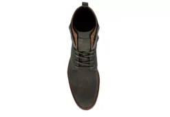 Restoration Mens Crush Lace-up Boot - Grey 12 Restoration Mens Crush Lace-up Boot - Grey -Fashion Shoe Store US 01 561117 05