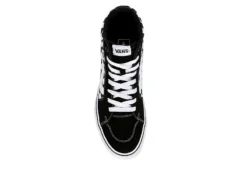 Vans Mens Filmore High Top Sneaker - Black -Fashion Shoe Store US 01 600635 05