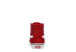 Vans Mens Filmore High Top Sneaker - Red -Fashion Shoe Store US 01 600672 04