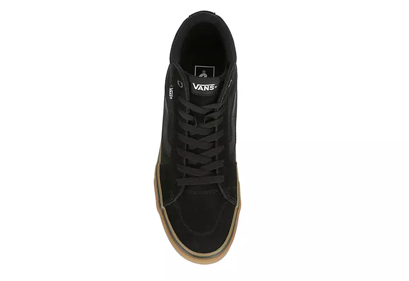 Vans Mens Filmore High Top Sneaker - Black 6 Vans Mens Filmore High Top Sneaker - Black - Image 6