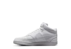 Nike Mens Court Vision Mid Sneaker - White -Fashion Shoe Store US 01 600788 02