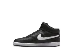 Nike Mens Court Vision Mid Sneaker - Black 9 Nike Mens Court Vision Mid Sneaker - Black -Fashion Shoe Store US 01 600796 02