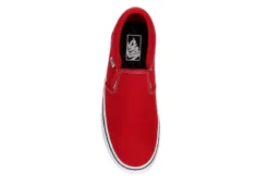 Vans Mens Asher Sneaker - Red -Fashion Shoe Store US 01 600933 05