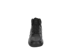 Nike Mens Court Vision Mid Sneaker - Black 9 Nike Mens Court Vision Mid Sneaker - Black -Fashion Shoe Store US 01 601012 02