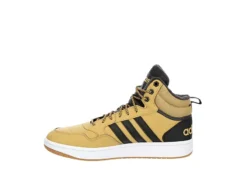 Adidas Mens Hoops 3.0 Mid Winter Sneaker - Beige -Fashion Shoe Store US 01 601039 03