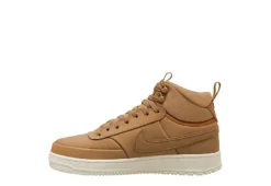 Nike Mens Court Vision Mid Winter Sneaker Boot - Wheat -Fashion Shoe Store US 01 601111 02