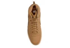 Nike Mens Court Vision Mid Winter Sneaker Boot - Wheat -Fashion Shoe Store US 01 601111 03