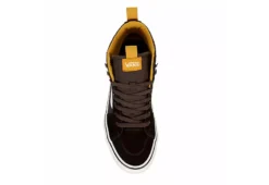 Vans Mens Filmore High Top Vansguard Sneaker - Brown -Fashion Shoe Store US 01 601141 05