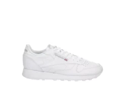 Reebok Mens Classic Leather Sneaker - White -Fashion Shoe Store US 01 601262 01