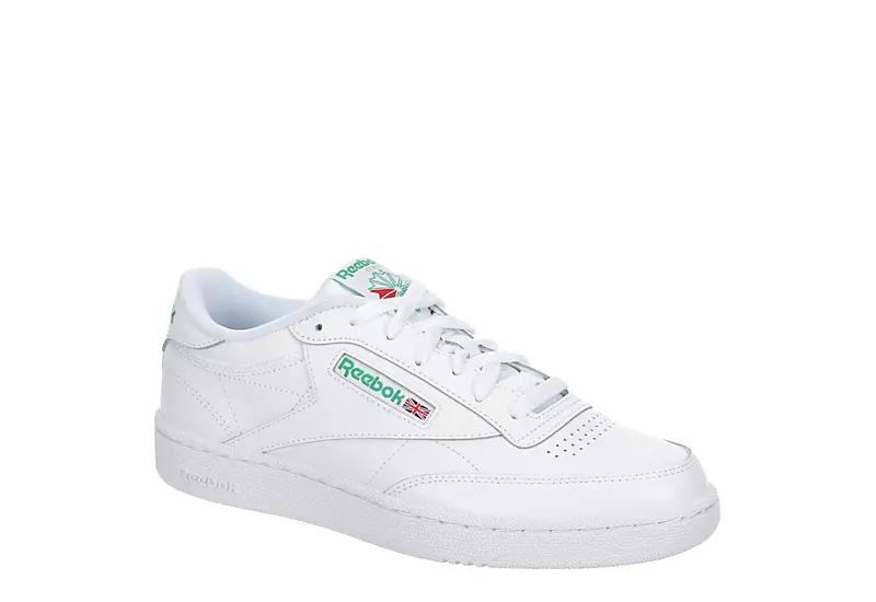Reebok Mens Classic Club C Sneaker - White 1 Reebok Mens Classic Club C Sneaker - White