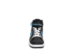Converse Mens Pro Blaze Strap Sneaker - Black -Fashion Shoe Store US 01 601291 02