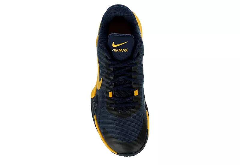 Nike Mens Air Max Impact 4 Basketball Shoe - Navy 6 Nike Mens Air Max Impact 4 Basketball Shoe - Navy - Image 6