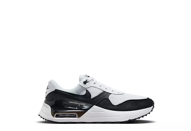 Nike Mens Air Max Systm Sneaker - White 2 Nike Mens Air Max Systm Sneaker - White - Image 2