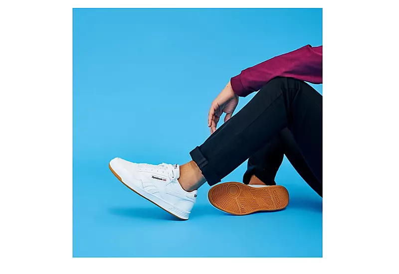 Reebok Mens Club Memt Sneaker - White 4 Reebok Mens Club Memt Sneaker - White - Image 4