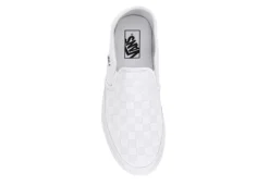 Vans Mens Asher Slip On Sneaker - White -Fashion Shoe Store US 01 630261 05