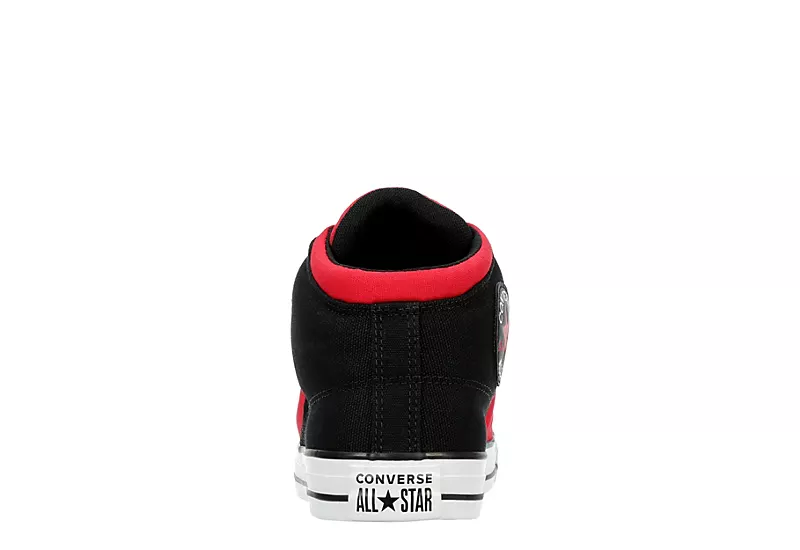 Converse Mens Chuck Taylor All Star High Street Sneaker - Red 5 Converse Mens Chuck Taylor All Star High Street Sneaker - Red - Image 5