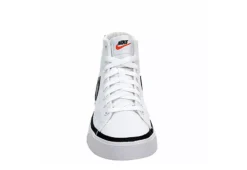 Nike Mens Court Legacy Mid Sneaker - White -Fashion Shoe Store US 01 631182 02