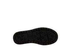 Skechers Girls Gravlen Combat Boot - Black -Fashion Shoe Store US 01 702463 06