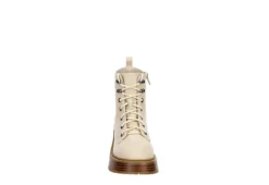 Limelight Girls Elleri Lace Up Boot - Ivory -Fashion Shoe Store US 01 702532 02