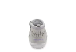 Stride Rite Girls Infant Crib Bianca Boot - Grey -Fashion Shoe Store US 01 702617 04